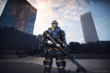 Garrus Vakarian Mass Effect 3 cosplay