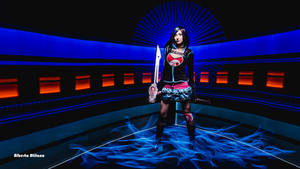 Decker Specialist cosplay lightpainting