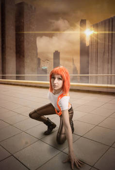 Leeloo cosplay
