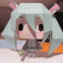 Chibi Hatsune Miku Papercraft