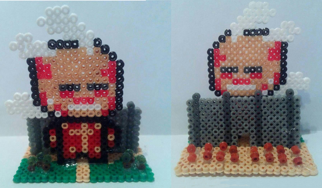 Titan in Hama beads by Byakko92 on DeviantArt