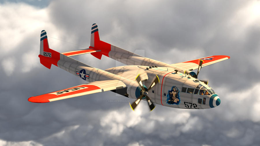 Fairchild C-119 Flying Boxcar by AbilioFernandez on DeviantArt