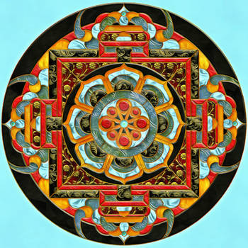 Mystic Mandala 6 Painting