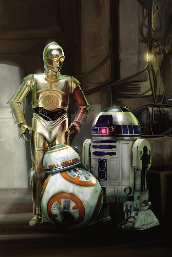 Famous Droids Famous Droids by AbilioFernandez on DeviantArt