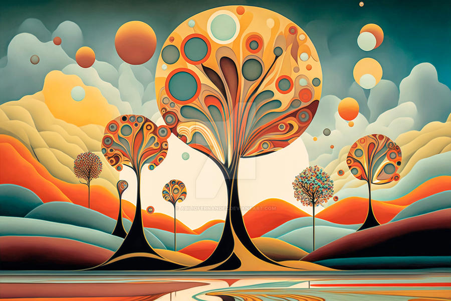 Abstract Rex Ray Style by AbilioFernandez on DeviantArt