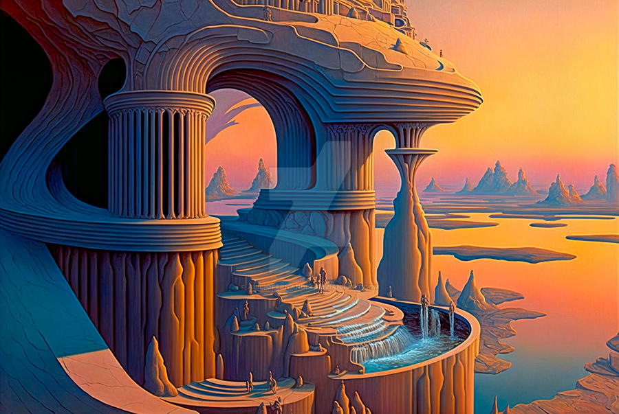 Moebius Rocks Moebius Architecture 14 by AbilioFernandez on DeviantArt