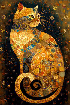 Cat Klimt 02