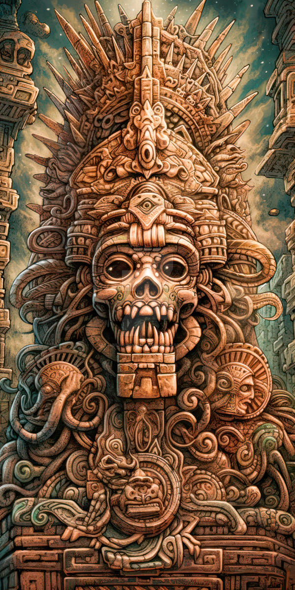 Mayan God Kukulkan by AbilioFernandez on DeviantArt