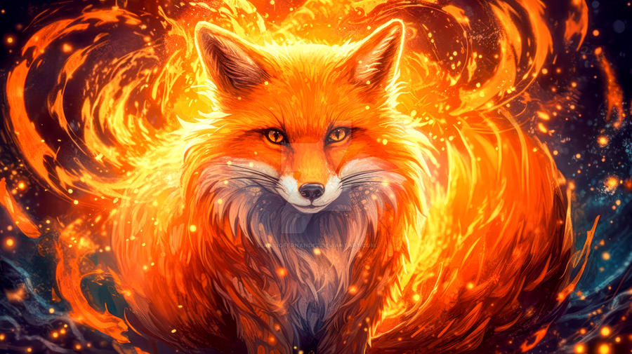 Fire Fox by AbilioFernandez on DeviantArt