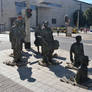 The monument of an anonymous passerby