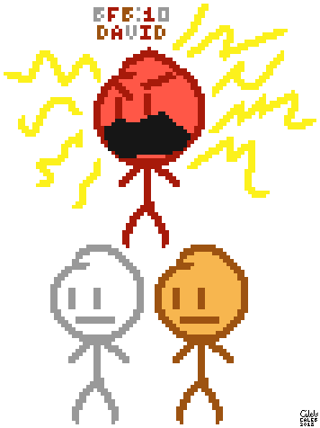 BFDI Characters  Pixel characters, Pixel art maker, Pixel art