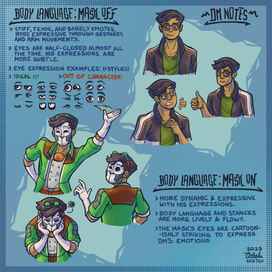 DM Characterization Design Notes by CalebSketch on DeviantArt