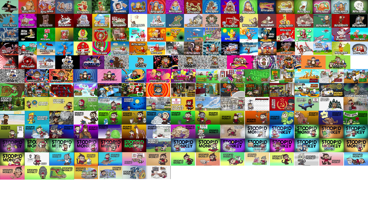 Stoopid Monkey (All 207 Episodes at the same time) by buttercupfam on ...