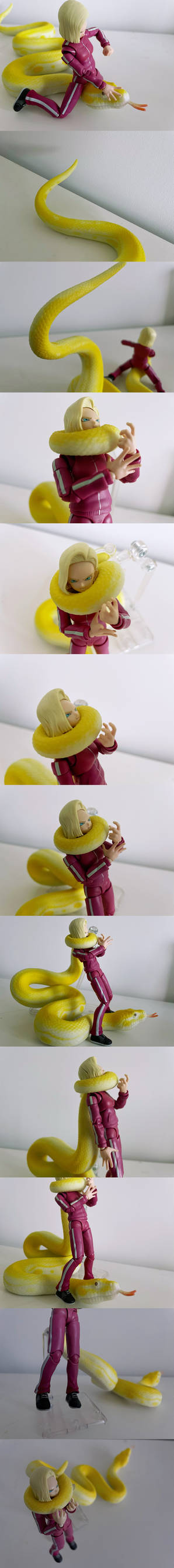 Android 18 Snake Part Android 18 and snake by Kaacoil233 on DeviantArt