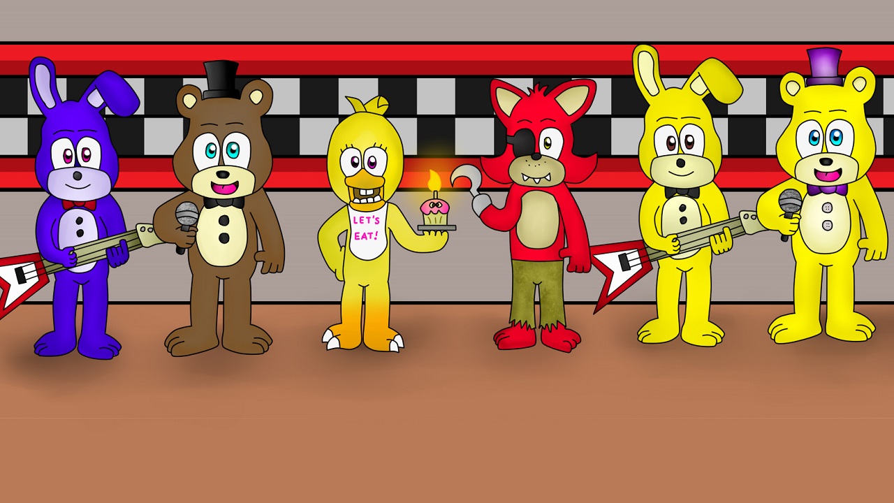 Fredbear and Friends (AU) Map by RomaxioTheFNaFfan on DeviantArt