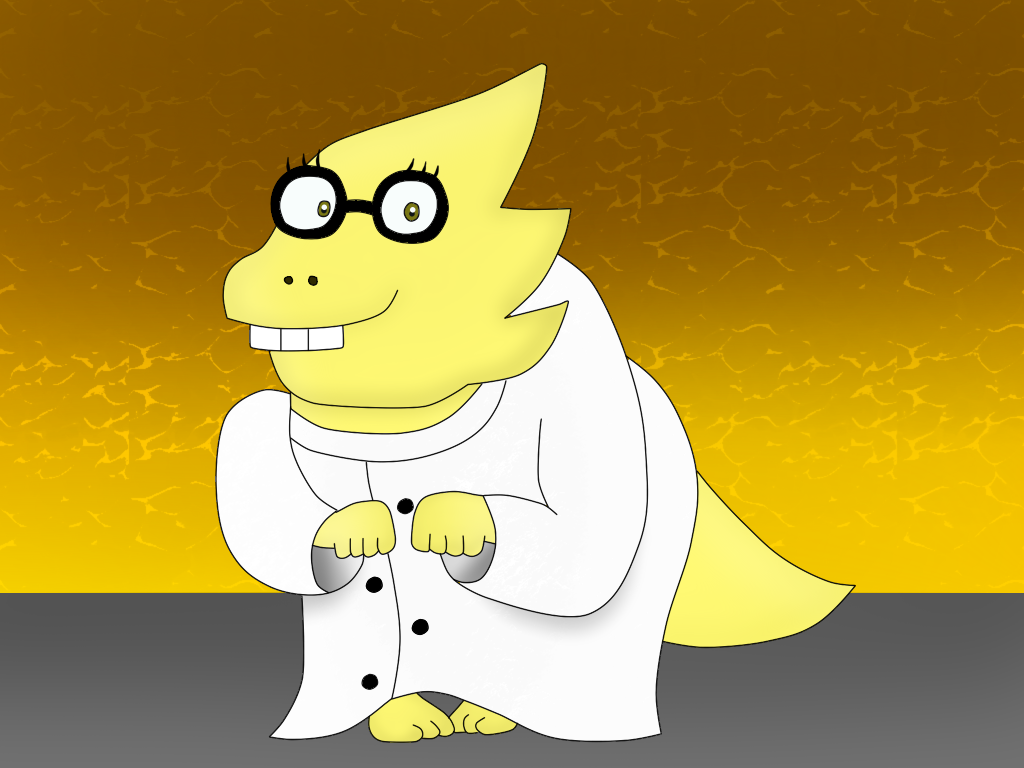 Alphys by MarcosVargas on DeviantArt