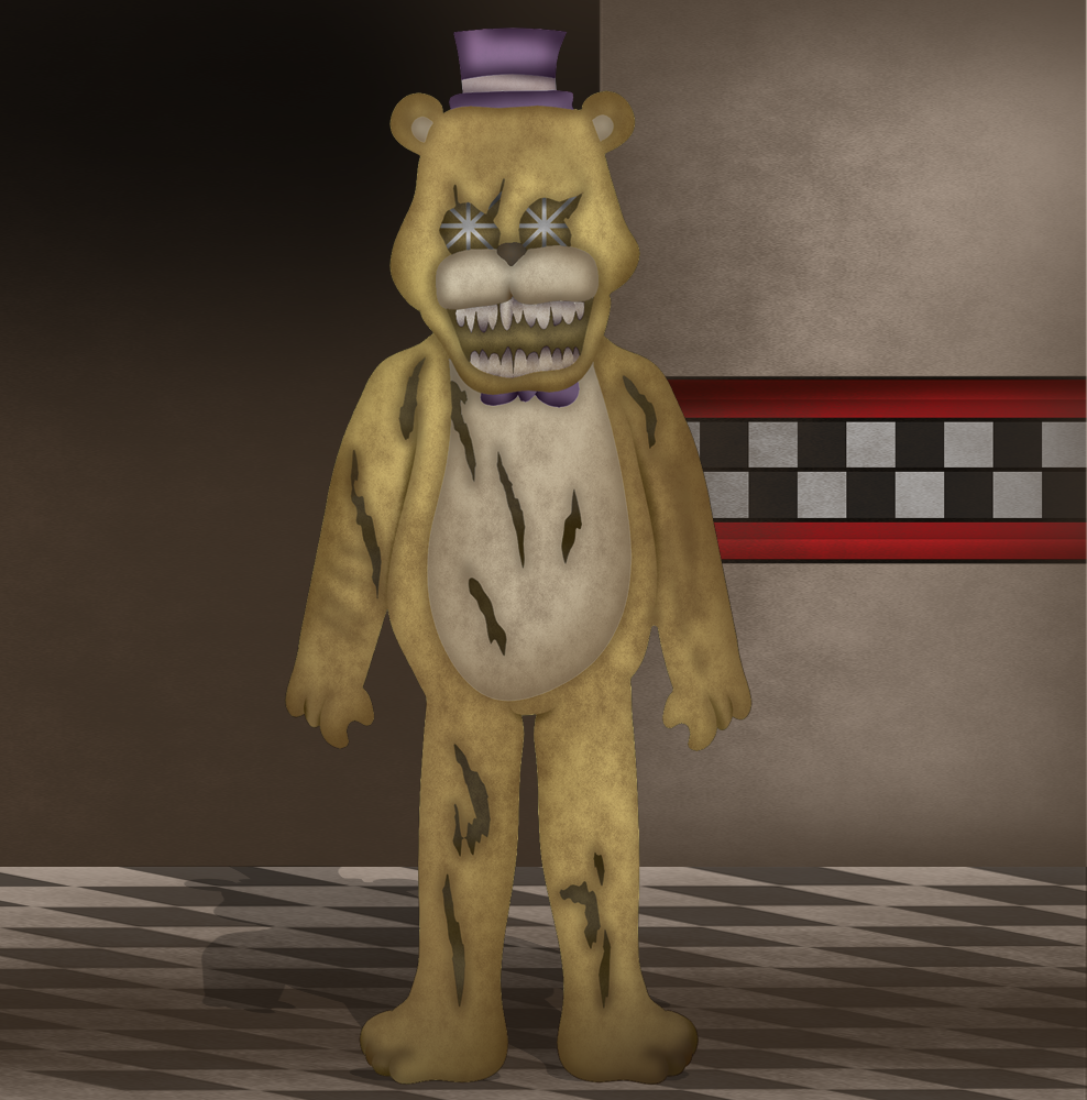 Fredbear/Golden Freddy by FreshDecimate on DeviantArt