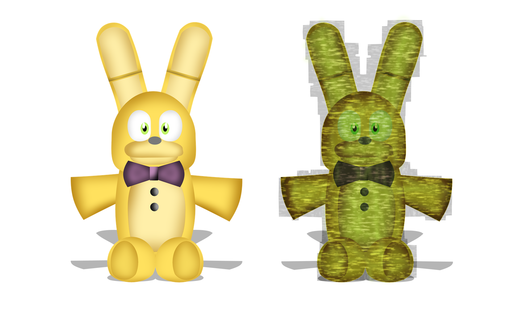 Fnaf Plushies Glitchtrap