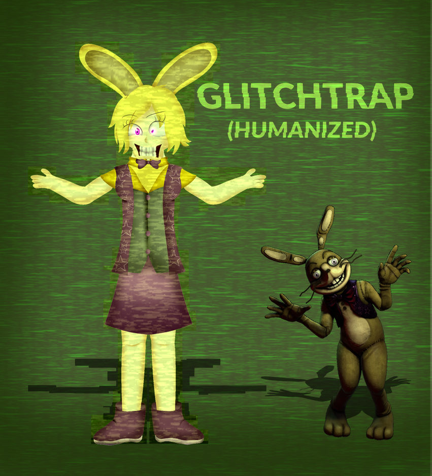 Glitchtrap (FNAF fanart) by EmNightSith on DeviantArt