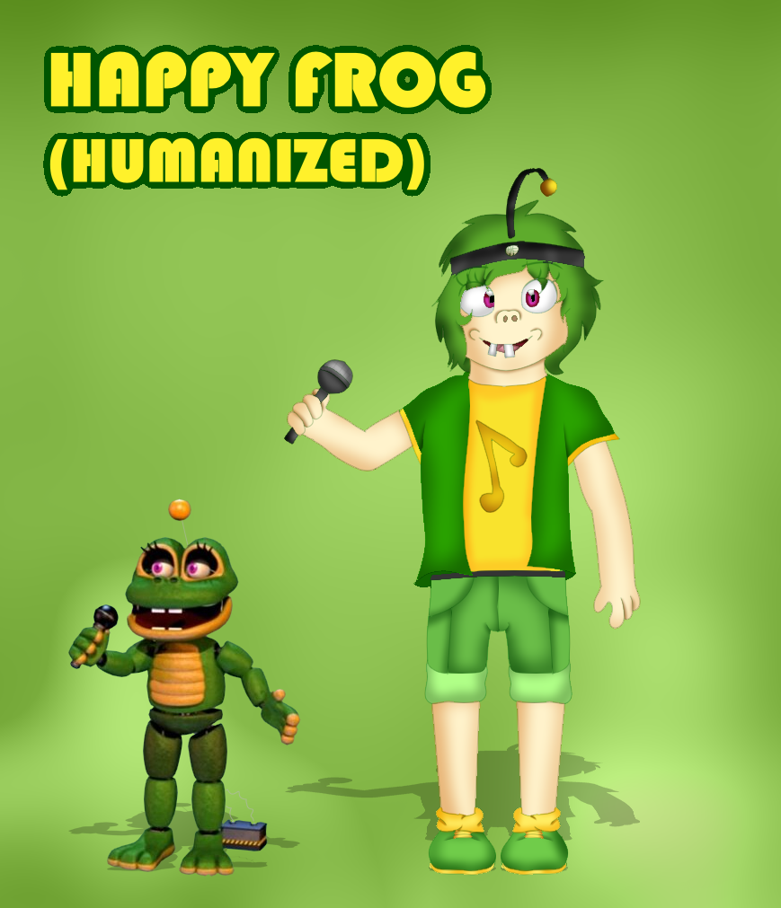Humanized Frog Happy Frog (Humanized) by MarcosVargas on DeviantArt