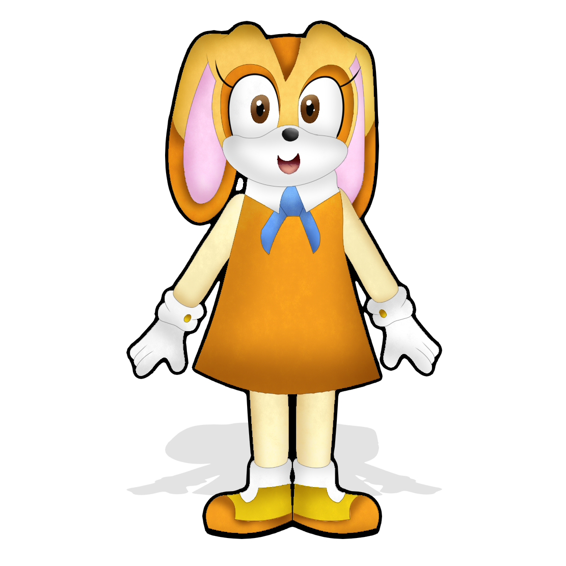 Cream The Rabbit Custom Model Cream the Rabbit by MarcosVargas on DeviantArt