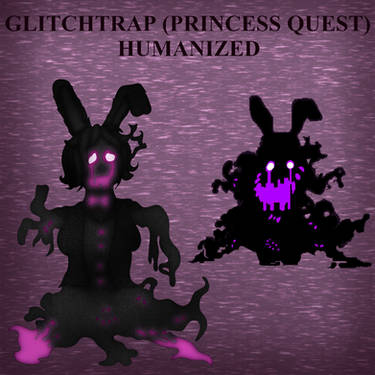 Princess Quest Glitchtrap Custom Plush by marcesharky on DeviantArt
