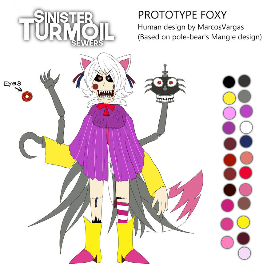 Foxy Humanized Prototype Foxy (Humanized) by MarcosVargas on DeviantArt