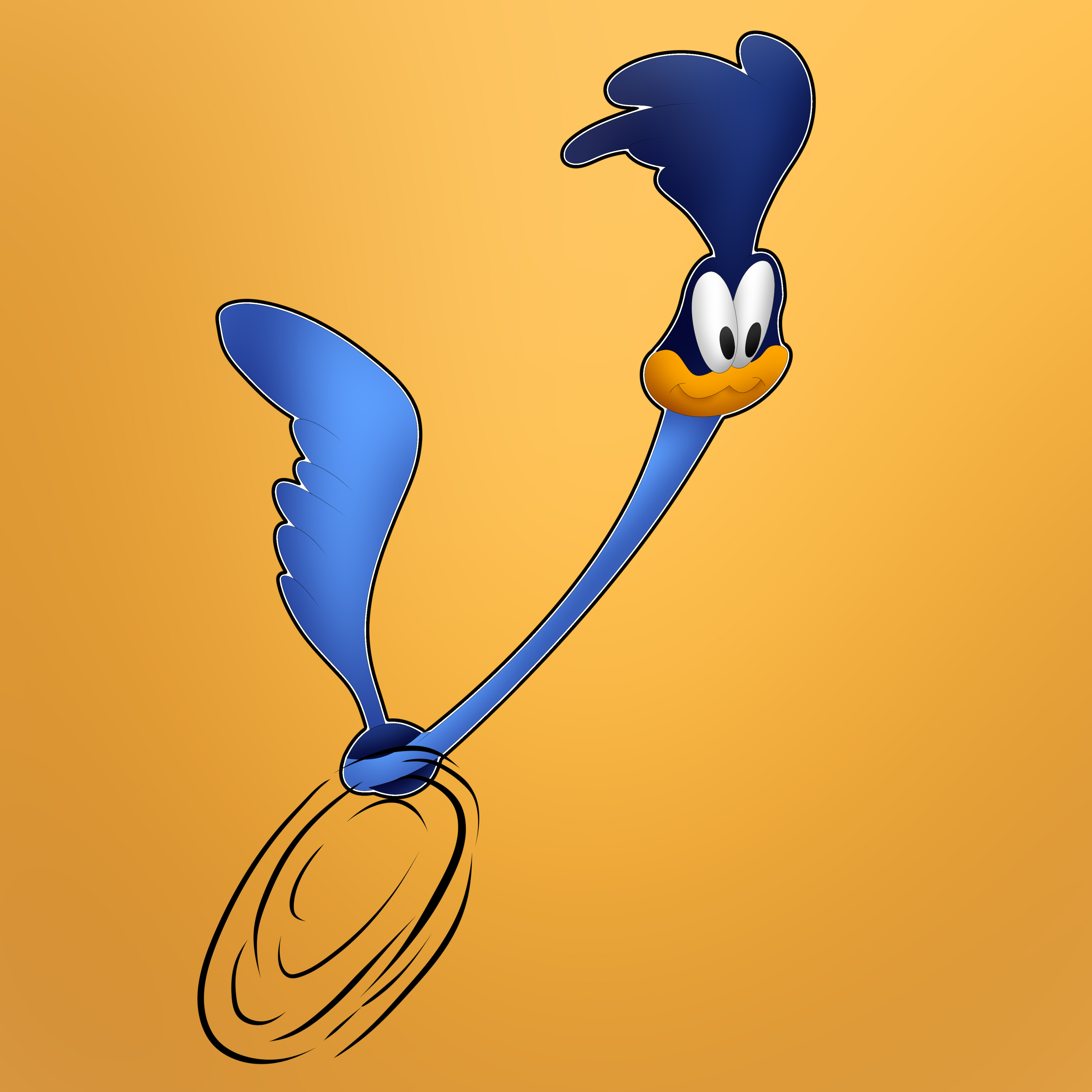 The Road Runner from the Looney Tunes by MarcosVargas on DeviantArt
