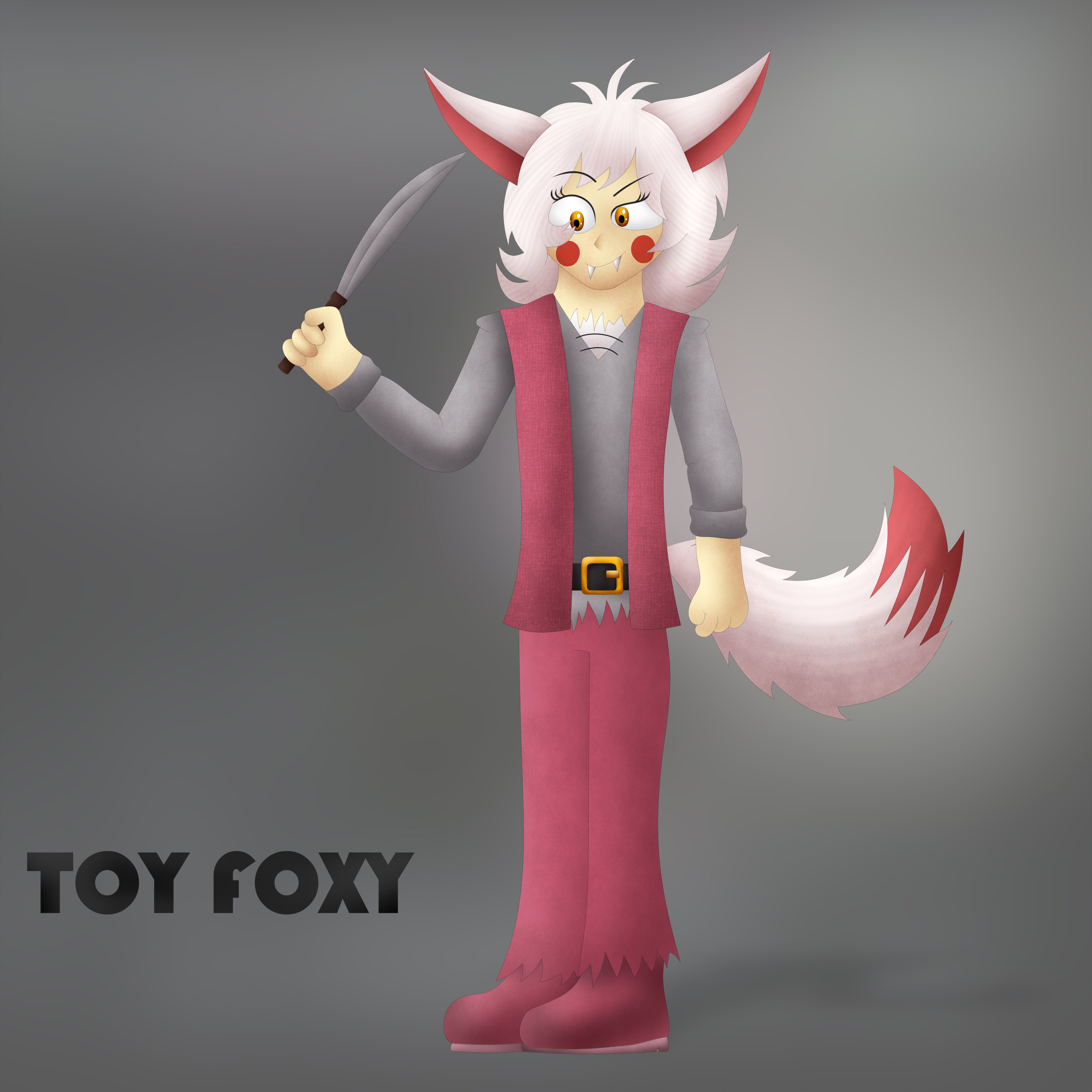 Foxy Humanized Toy Foxy (Humanized) by MarcosVargas on DeviantArt