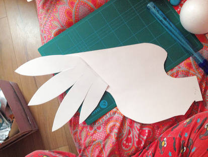 Craft foam wings wip