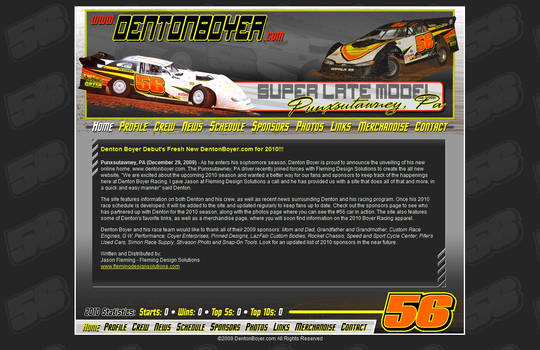 Denton Boyer 2010 Website