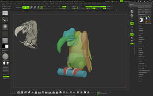wip zbrush project