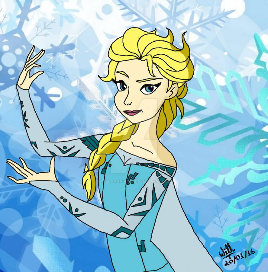 Elsa 2d By WillAnanias00 On DeviantArt