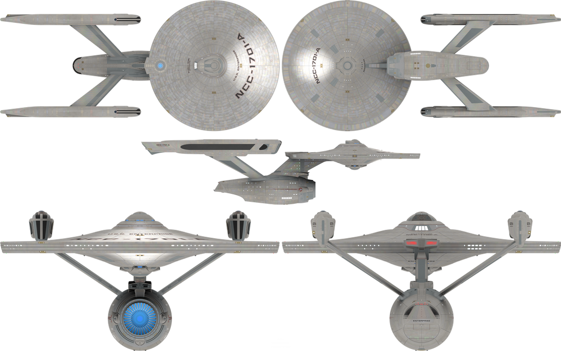 Constitution Class Refit by admiral-horton on DeviantArt