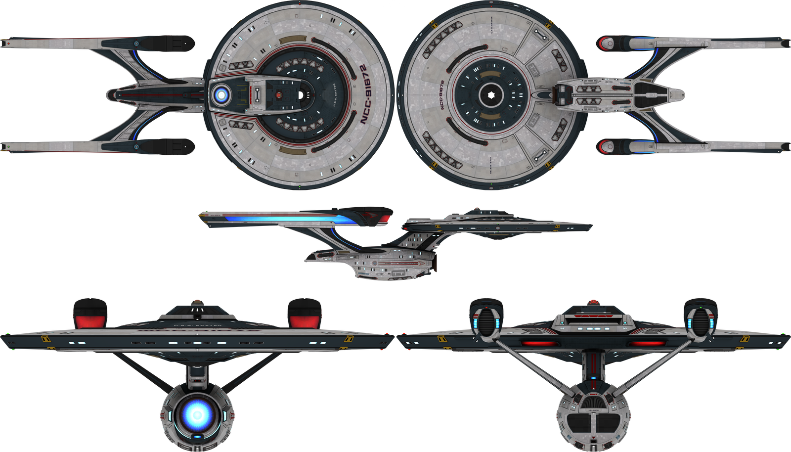 Exeter Class by admiral-horton on DeviantArt