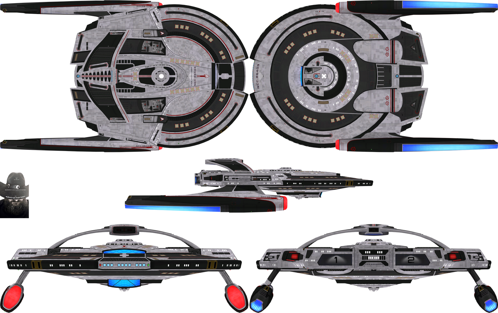 Deviantart Rialiant Reliant Class by admiral-horton on DeviantArt