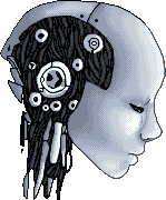 Robot Bjork head