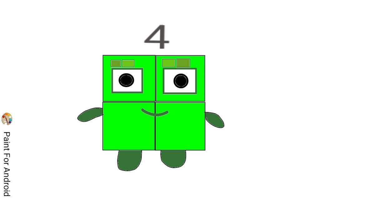 four numberblocks by sheelopasco on DeviantArt