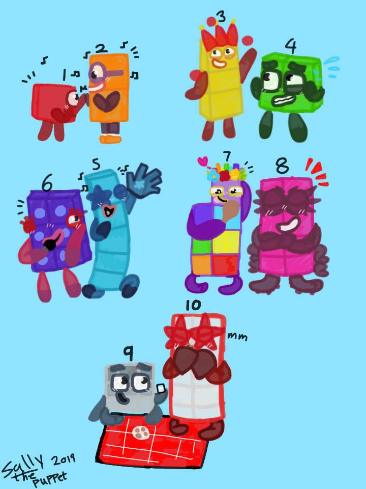 numberblocks cuties by sheelopasco on DeviantArt