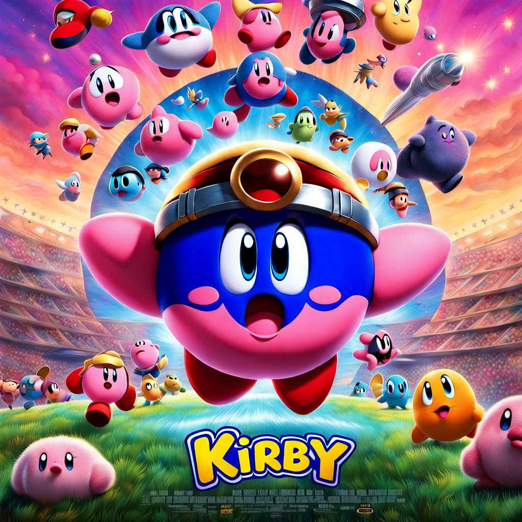 Kirby Movie Pixar Poster By Sheelopasco On DeviantArt kirby-movie-pixar-poster-by-sheelopasco-on-deviantart