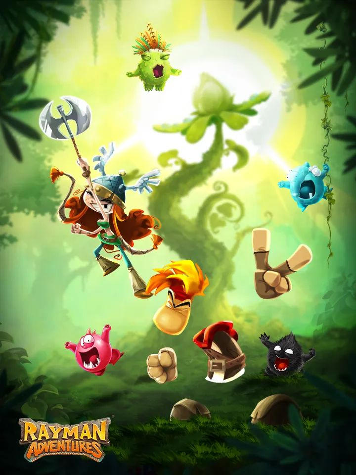 Rayman Elf Rayman and little friends by sheelopasco on DeviantArt