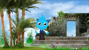 dew flores from Minccino,Bert and Ernie