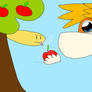 Rayman and the forbidden fruit