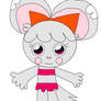 Minccino Sweetshine wearing a swimsuit