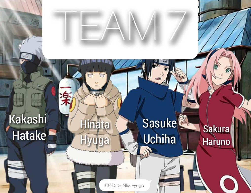 Fun Team 7 A better version of team 7. by MissHyuga16 on DeviantArt