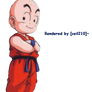 Kuririn Render (Dragonball)