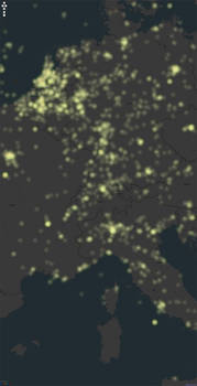 DAdensity in Europe