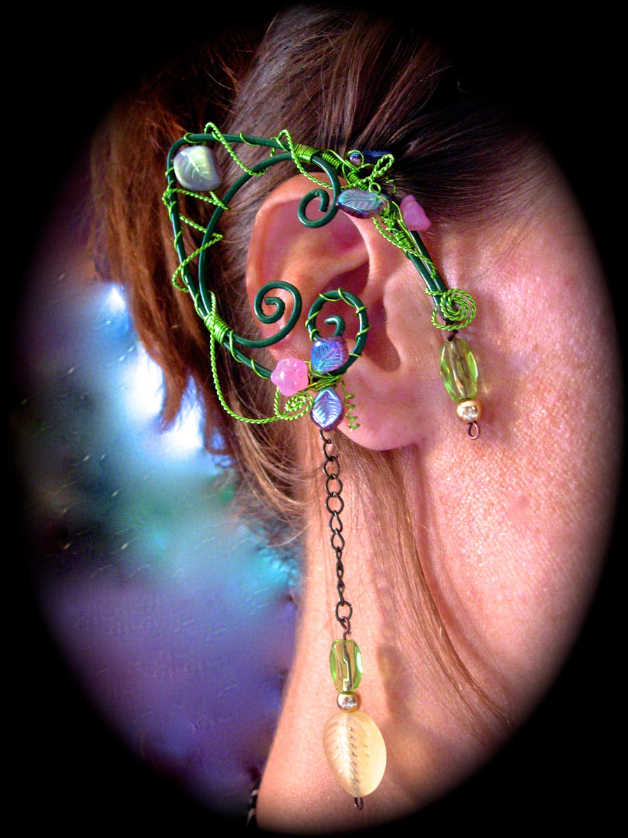 Garden Fairy Elf Ear Cuffs