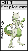 Shiny Mewtwo Sprite