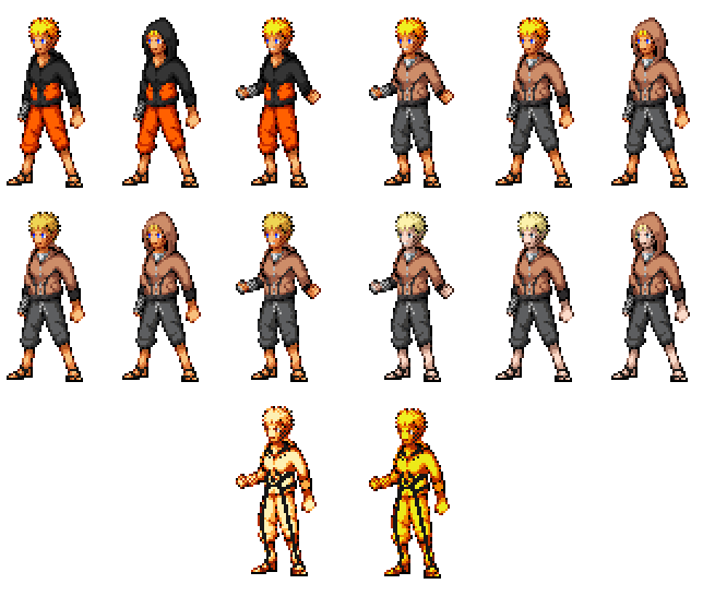 Uzumaki Naruto 'Last' Movie 'Nextyle' Sprites V5